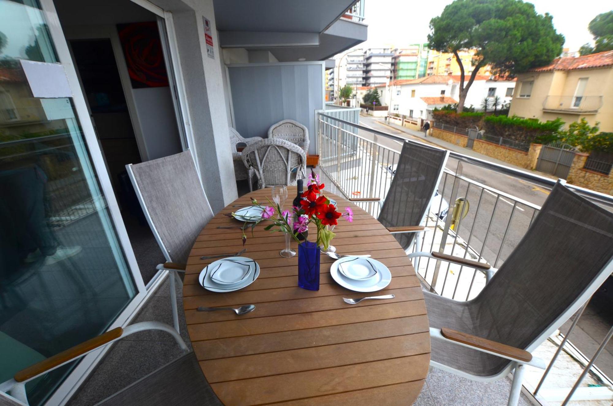 Apartamento Frente A La Playa Blanes Costa Brava מראה חיצוני תמונה